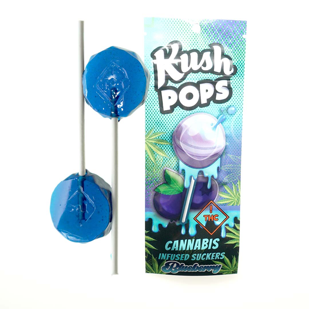 Blueberry Kush Pops Suckers