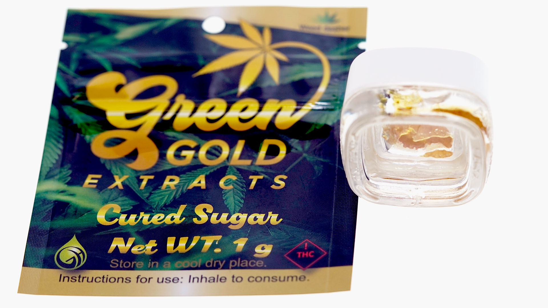 Green Gold Extracts Cured Sugar