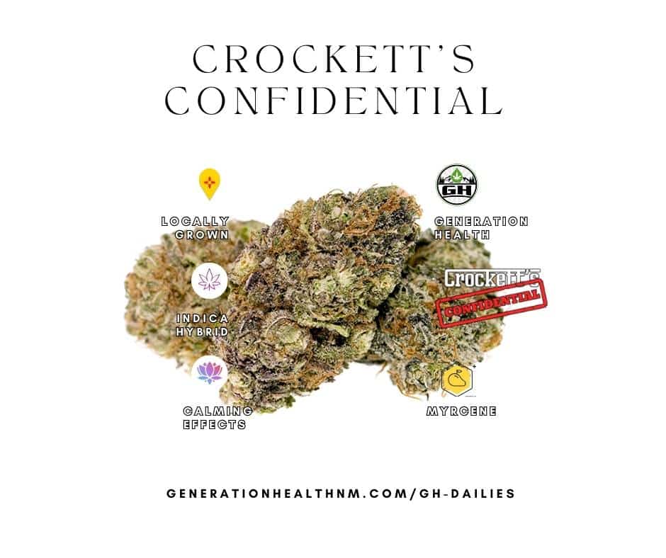 GH Strain of the Week Crockett's Confidential